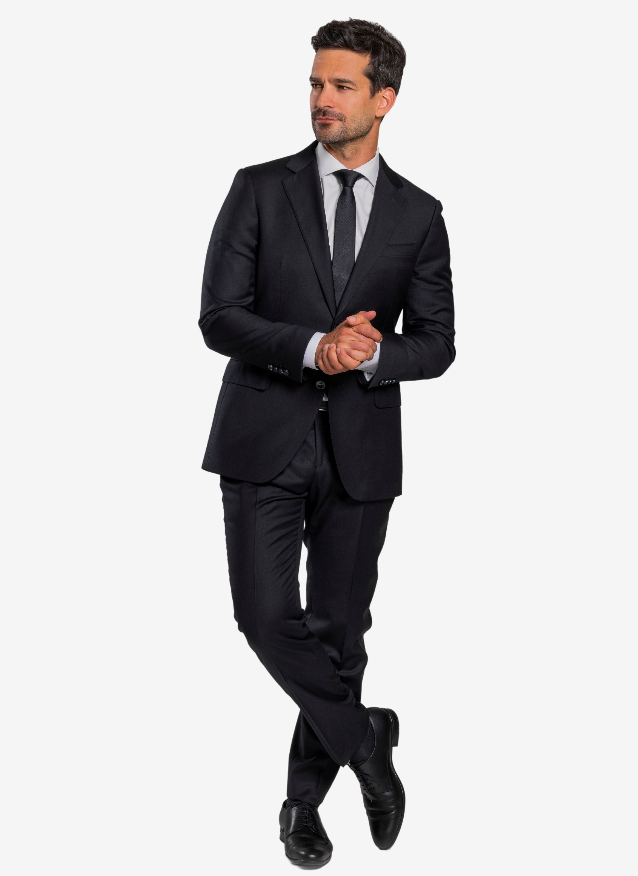 Suit Jacket & Trousers Black